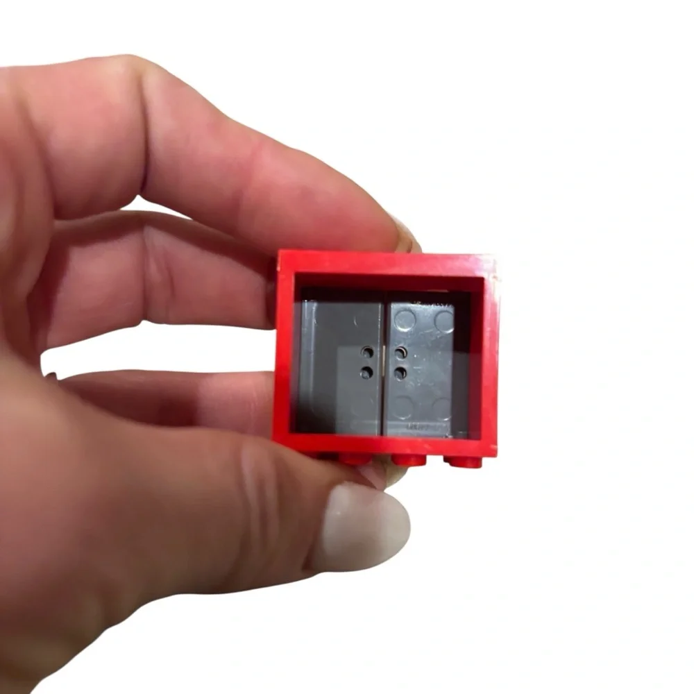 Various Lego Brand Accessories- Safe, window, Three‎ Treasure Chests with Items